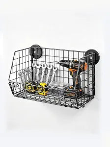 Delobon Magnetic Baskets, Pegboard Tool Organizer