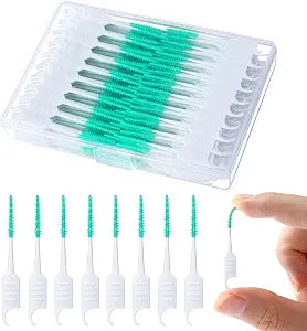 270 PCS Dental Floss Picks, Tooth Flossing Picks for Teeth, Green
