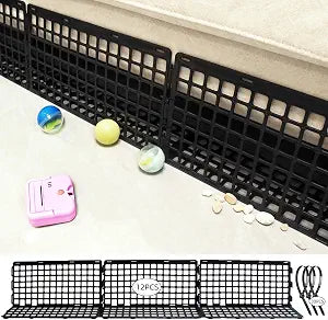 12 Pcs Under Couch Blocker for Bed Adjustable Furniture Plastic