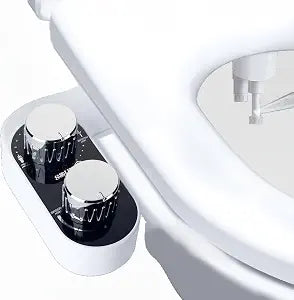 Bidet Attachment for Toilet, Self Cleaning Bidet Attachment with Adjustable Cold Water Pressure, Front and Rear Wash for Women and Men, Premium Bathroom Accessory by anees