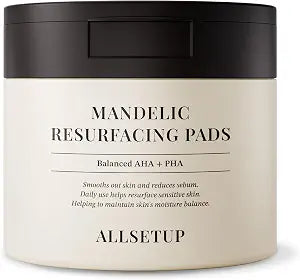 Mandelic Acid Toner Pads for Face, AHA + PHA Exfoliating Pads, Clinically Tested Oil Control & Pore Refining, Gentle Daily Resurfacing for Sensitive Skin, 70 Pads
