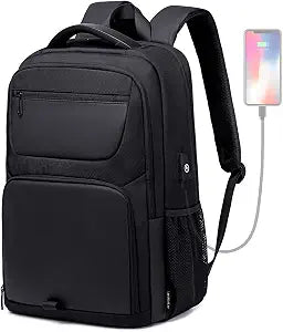 Laptop Backpack for Men Women, 35L Business Backpack Fits 17.3 Inch