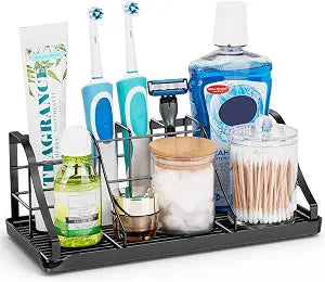 Bathroom Organizers and Storage,7 Slots, Kids Electric Toothbrush Holders