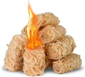 Natural Fire Starters for Grills: Premium Waterproof Quick Firestarters