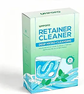 Denture Cleaning Tablets, Retainer Cleaner Tablets for Ultrasonic Cleaners