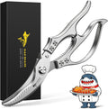 MAD SHARK Heavy Duty Poultry Shears,Spring Loaded Kitchen Shears,Dishwasher