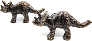 5MOONSUN5 Dinosaur Cabinet Cast Iron Knobs 2 Pack