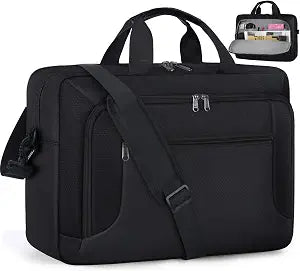 Laptop Bag 17.3 Inch Laptop Briefcase for Men Work Laptop Case Computer Bag