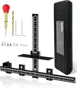 Precision Cabinet Hardware Jig for Woodworking  Adjustable & Durable