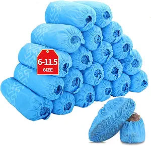 Shoe Covers Disposable 200 Pack (100 Pairs)