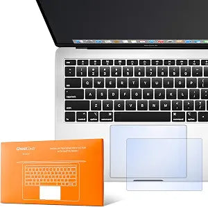 GhostCover Touch Premium Trackpad Protectors with Matte Finish, Compatible with 2026 2025 2024 2023 M5/M4/M3/M2 MacBook Air 15", A3448 A3241 A3114 A2941, 2 Pack, Matte Clear