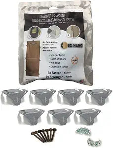 Door Installation Kit - Quick and Easy Door Hanging: No Shims Required