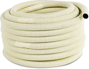 Flehomo 50 Ft Universal Drain Hose for Mini Split Air Conditioner Heat Pump Systems, 5/8 ID UV Resistant Air Conditioner Drain Line Pipe