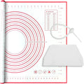 Silicone Baking Mat, 32x24 inch Non Stick Kneading Mat for Rolling Dough