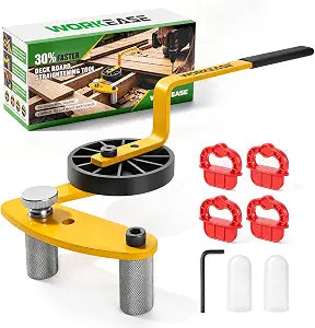 WORKEASE Deck Board Straightening Tool, 9pcs Lever Deck Tool Set