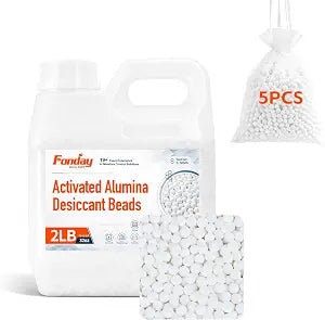 2LBS Fonday Activated Alumina Filament Drying Desiccant Moisture Absorber