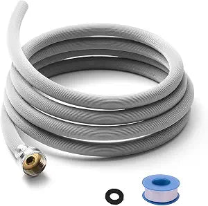 Dehumidifier Hose for Drainage 3/4" FHT, Premium Brass Connectors (5FT)