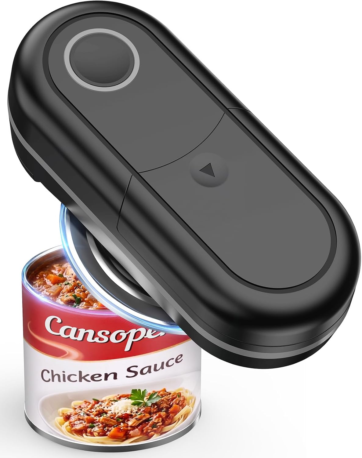 Electric Can Opener, One-Touch Automatic, Smooth Edge for Seniors