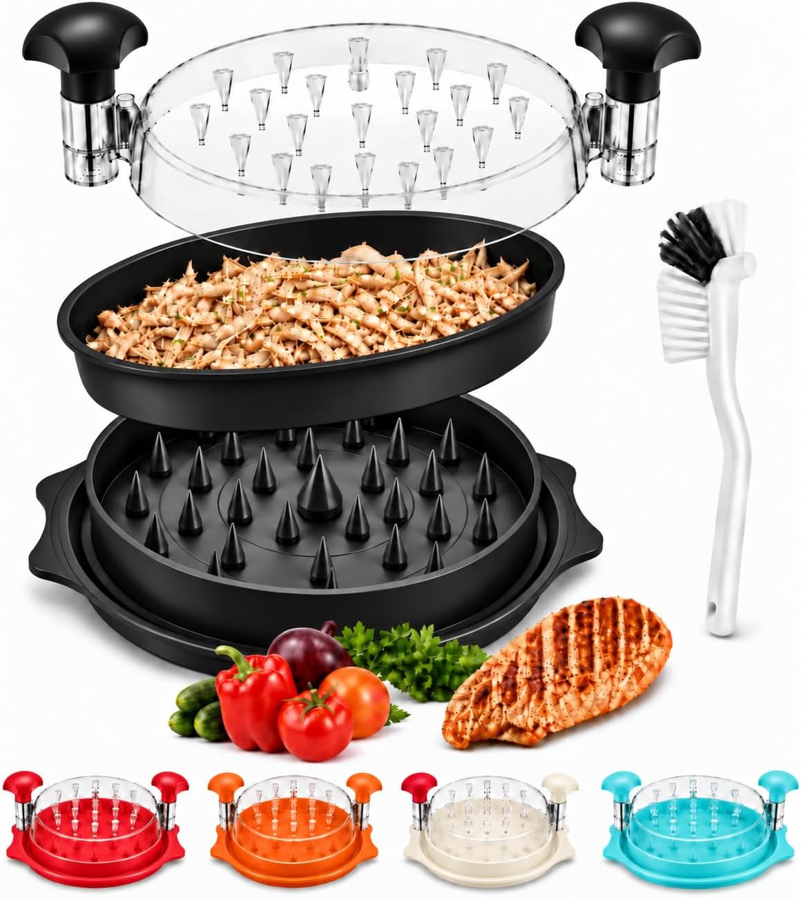 Large Chicken Shredder Tool Twist BPA Free Food Grade Material