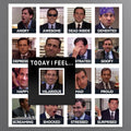 The Office Mood Magnet, The Office Merchandise & Gifts for TV Show Fans, Michael Scott Mood Tracker Fridge Magnet, Today I'm Feeling...