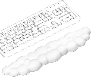 Cloud Wrist Rest Keyboard