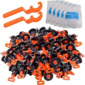 Tile Leveling System Kit with 100pcs Tile Leveler