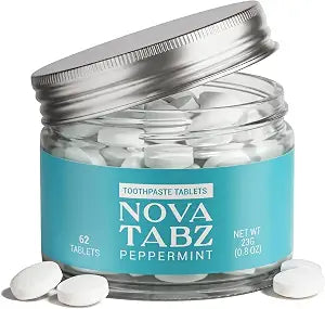 Premium Toothpaste Tablets - Nano Hydroxyapatite, Fluoride-Free