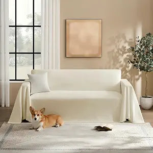 Couch Cover for Dogs Chenille Couch Cover Blanket Sectional Couch Covers