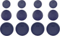 Pyrex 12-Piece Americana Blues Themed Replacement Lids - Made in USA