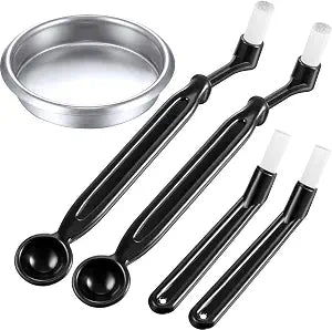 Zhehao Espresso Machine Cleaning Kit, 58 mm Backflush Insert 4 Brush