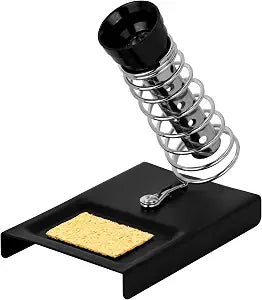 1pc Soldering Iron Stand Spring Holder Support Station Solder Gun Sponge Metal 87075