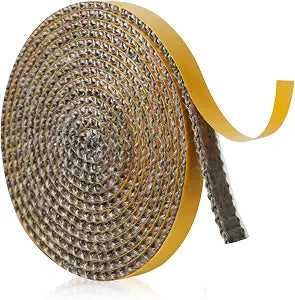 NQEUEPN Fireplace Tape Seal 6.56ft x 0.4in x 0.08in Self-Adhesive