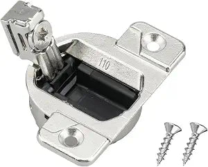 Blum Cabinet Hinge Replacement, 8-Pack,Cabinet Door Hinges Replaces Blum 110 Degree Screw-in Compact 33 Hinge, Hinges for Cabinet Doors (with Screws, Without Mounting Plate)