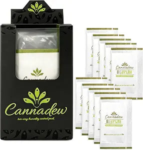 69% RH, 8g (15 Pack) Cannadew Humidity Packs Two-Way Humidity Control Pack  Moisture Absorbers & Hydration Packets for Storage
