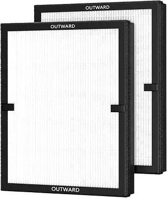 Netezza E200 Air Purifier Filters Fit For LUNINO E-200 Air Purifier2 Pack