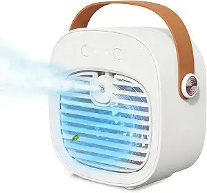Portable AC for Car, 6000mAh Rechargeable Mini Air Conditioner