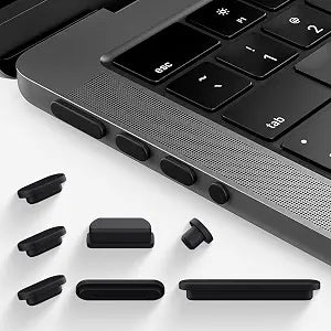 7PCS Anti Dust Port Plugs Accessory Cover for 2026 2025 MacBook Air 13 inch 15.3 inch M5 M4 M3 M2 M1 / 2026-2022 MacBook Pro 14" & 16" M5 M4 M3 M2 M1 Pro/Max, MacBook Port Accessories