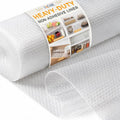 BAGAIL Refrigerator Shelf Liner, Non-Slip Drawer Cabinet Liner, 12"x10'