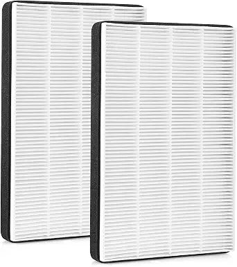 2 Pack F2 A2 Replacement Filters Compatible with 3M Filtrete Air Purifier