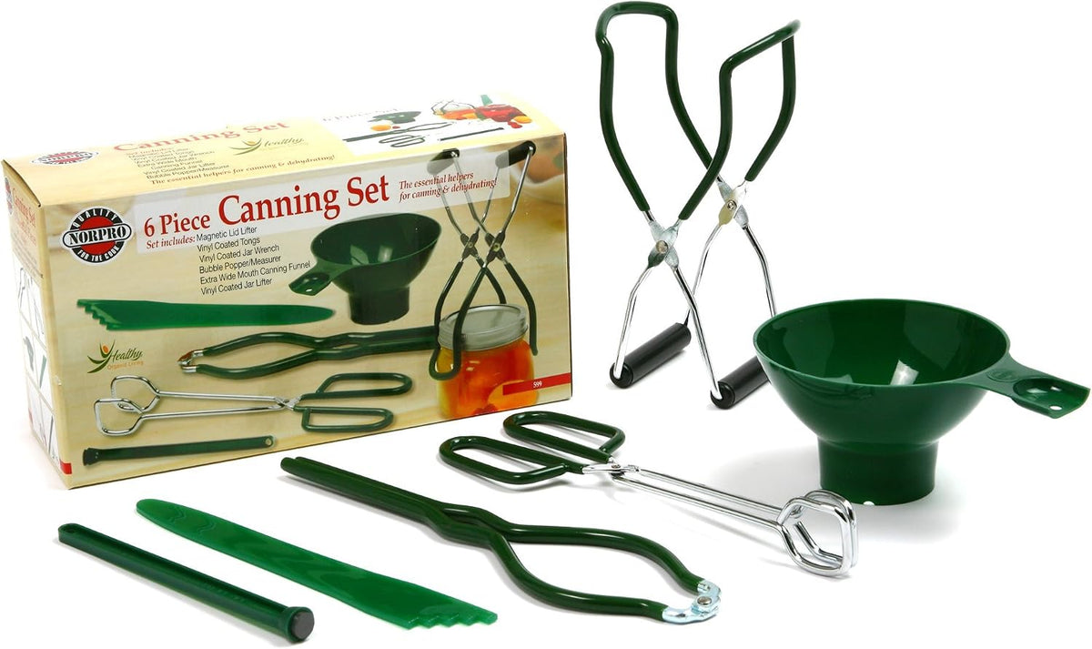 Norpro Canning Essentials Boxed Set, 6 Piece Set