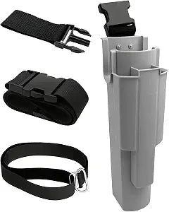 Window Cleaning Holster with Belt and Quick-Connect Leg Strap