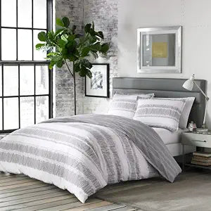 City Scene - Queen Size Comforter Set with Matching Shams
