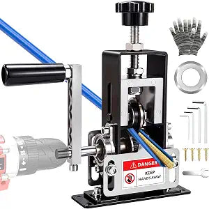 Manual Wire Stripping Machine for Scrap Copper Recycling DIY,Gauge 0.06-1"