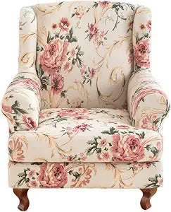 Eco-Ancheng Wingback Chair Covers Wing Armchair Slipcover Wing Chair Covers