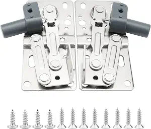 2 Pack LD-0220-50SC Soft Close Pivot Tip Out Tray Hinges