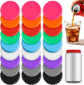 30Pcs Can Lids Soda Can Drink Cover, Reusable Silicone Soda Can Cover