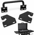 Handle & Hinge Kit for Blackstone Griddle, 28 36 44 Inch Hard Cover, Black
