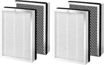 Model 25 Replacement Filter for MA Series 25W/25B/25S Air Purifier, 4-Pack