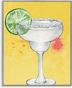 Margarita Modern Splash Cocktail, 16 x 20 Inch Framed Gicle Print