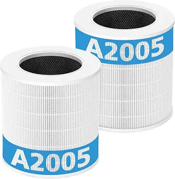 A2005 Replacement Filter Compatible with A2005 Air Purifier, 2 Pack